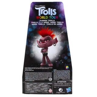 Foto 7 | Muñeca Moderna Hasbro Dreamworks Trolls Stylin' Barb Con Vestido - Venta Internacional.