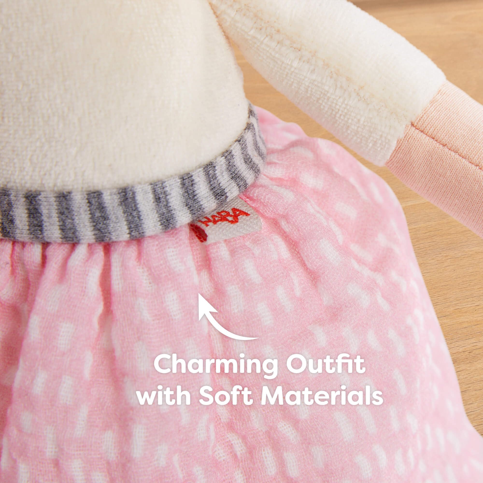 Foto 6 | Muñeca De Peluche Haba Snug Up Lauren 10 Para Bebés A Partir De 6 Meses - Venta Internacional.