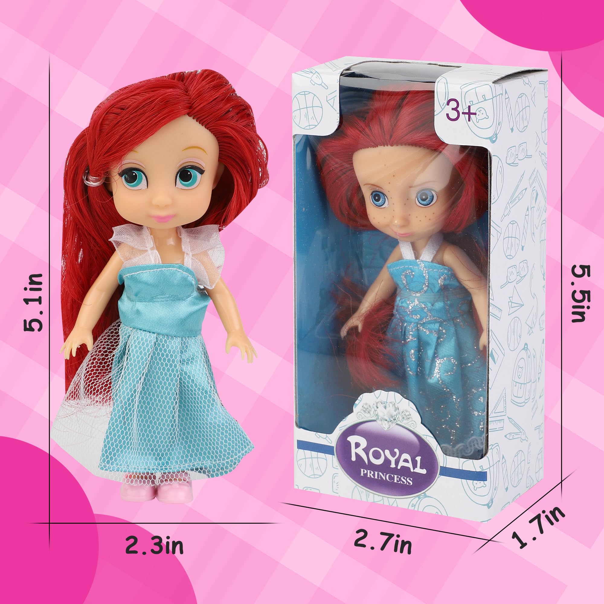 Foto 5 | Muñeca Moderna Liberty Imports Mini Royal Princess, Paquete De 12 - Venta Internacional.