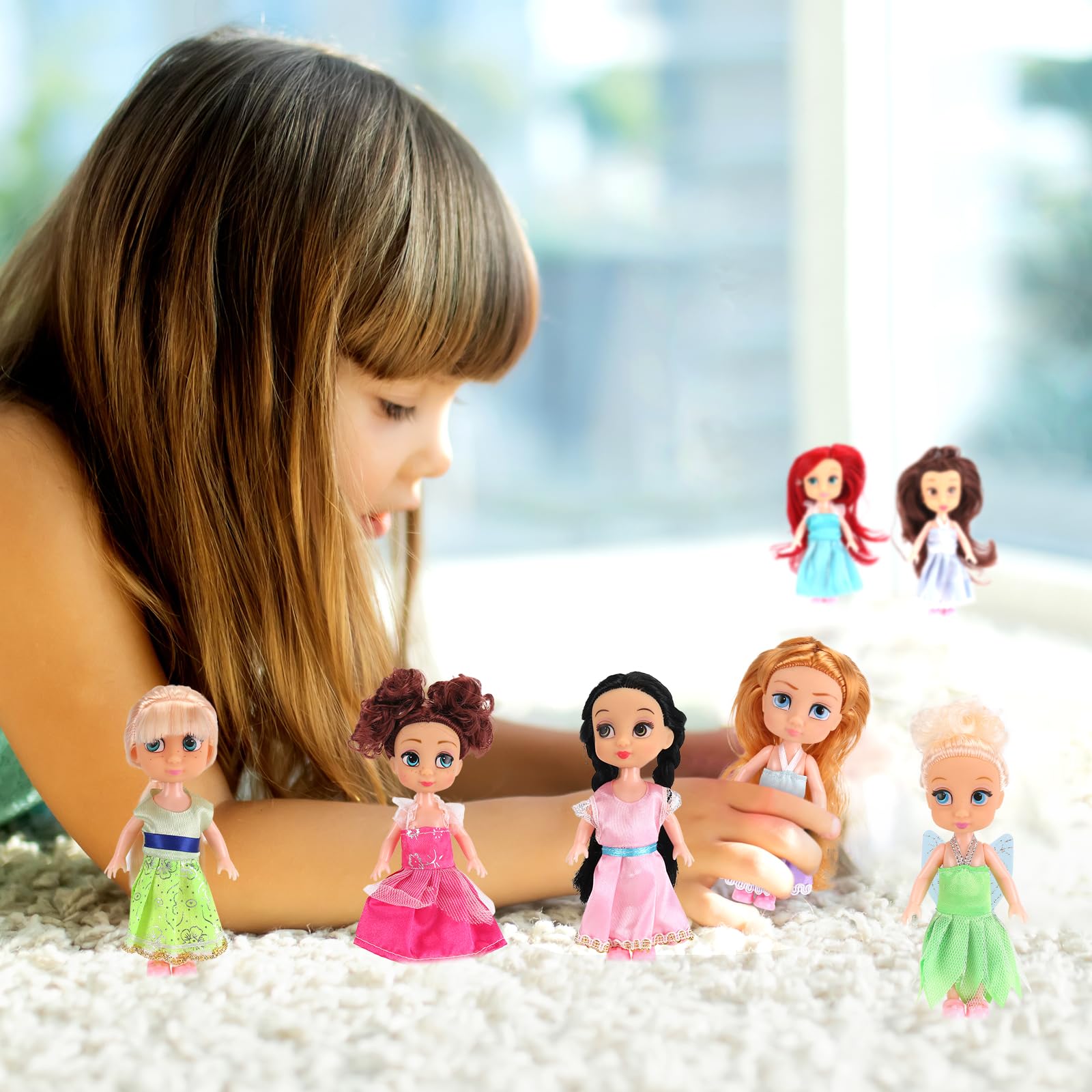 Foto 6 | Muñeca Moderna Liberty Imports Mini Royal Princess, Paquete De 12 - Venta Internacional.