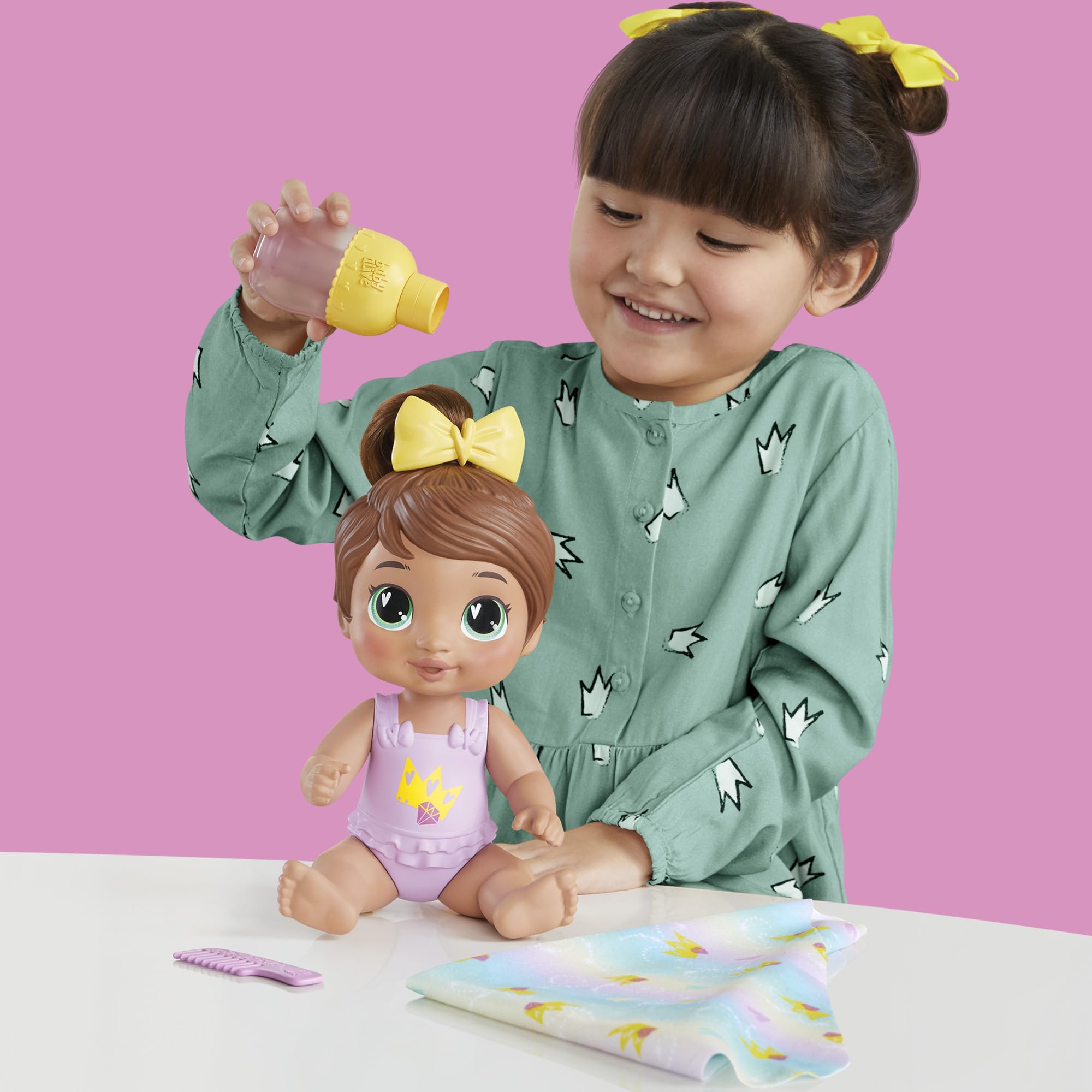 Foto 6 pulgar | Champú Water Baby Doll Baby Alive Snuggle Sophia 28 Cm - Venta Internacional.