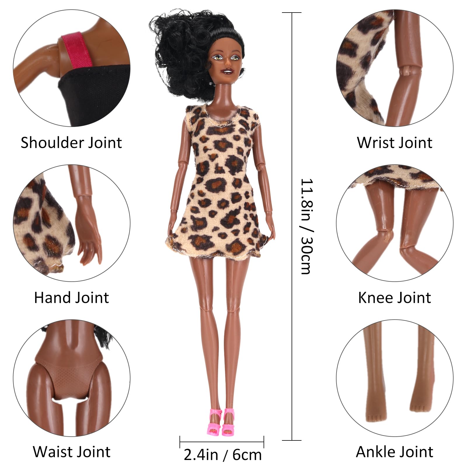 Foto 5 pulgar | Set De Juego Toy Doll Liberty Imports Afroamericano, 12 Unidades - Venta Internacional.