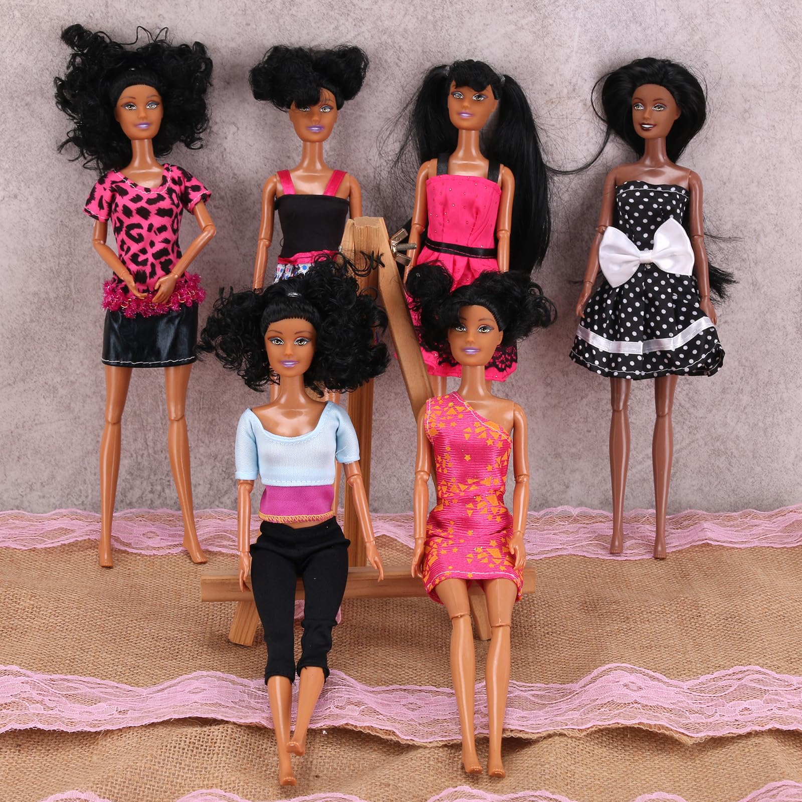 Foto 6 pulgar | Set De Juego Toy Doll Liberty Imports Afroamericano, 12 Unidades - Venta Internacional.