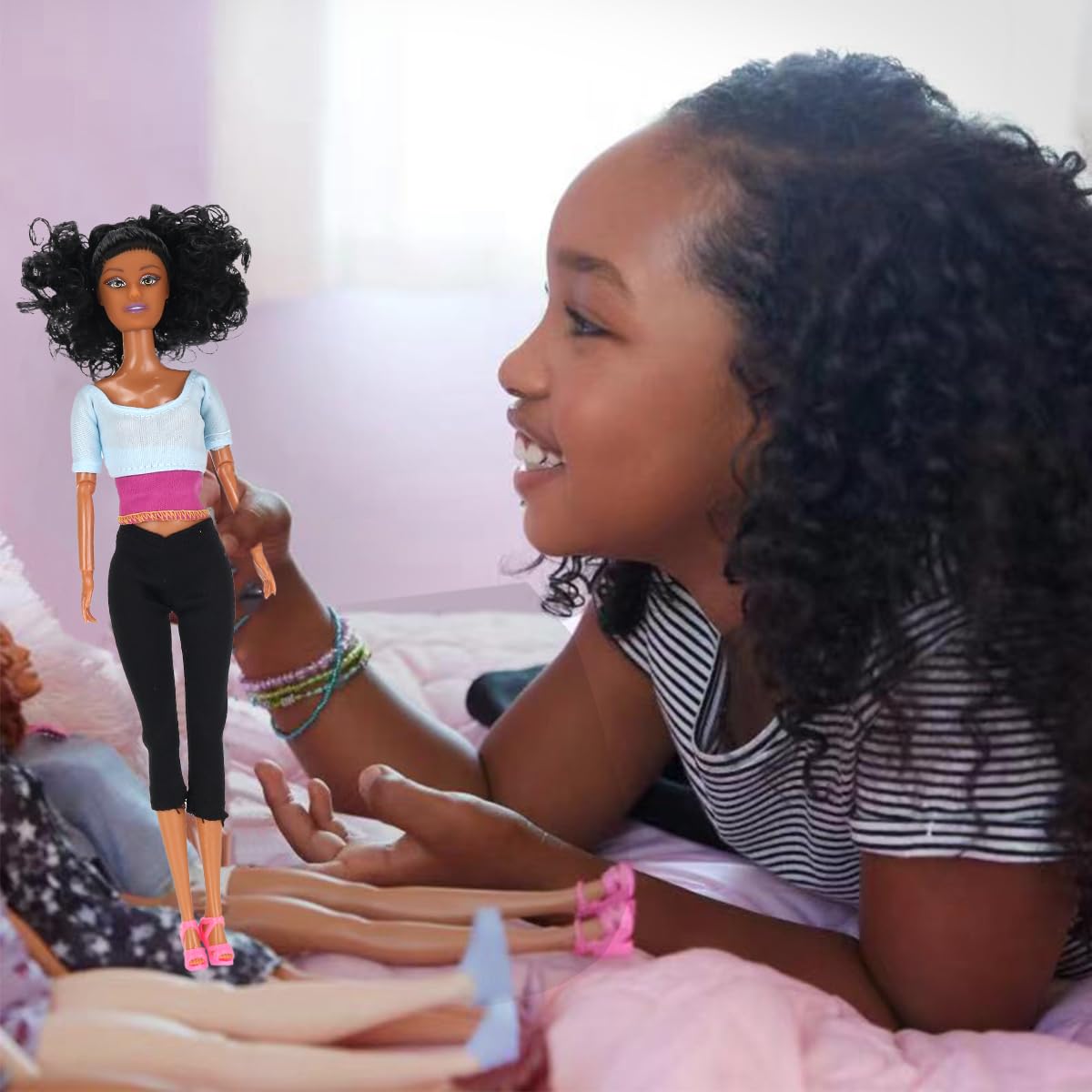 Foto 6 | Set De Juego Toy Doll Liberty Imports Afroamericano, 12 Unidades - Venta Internacional.