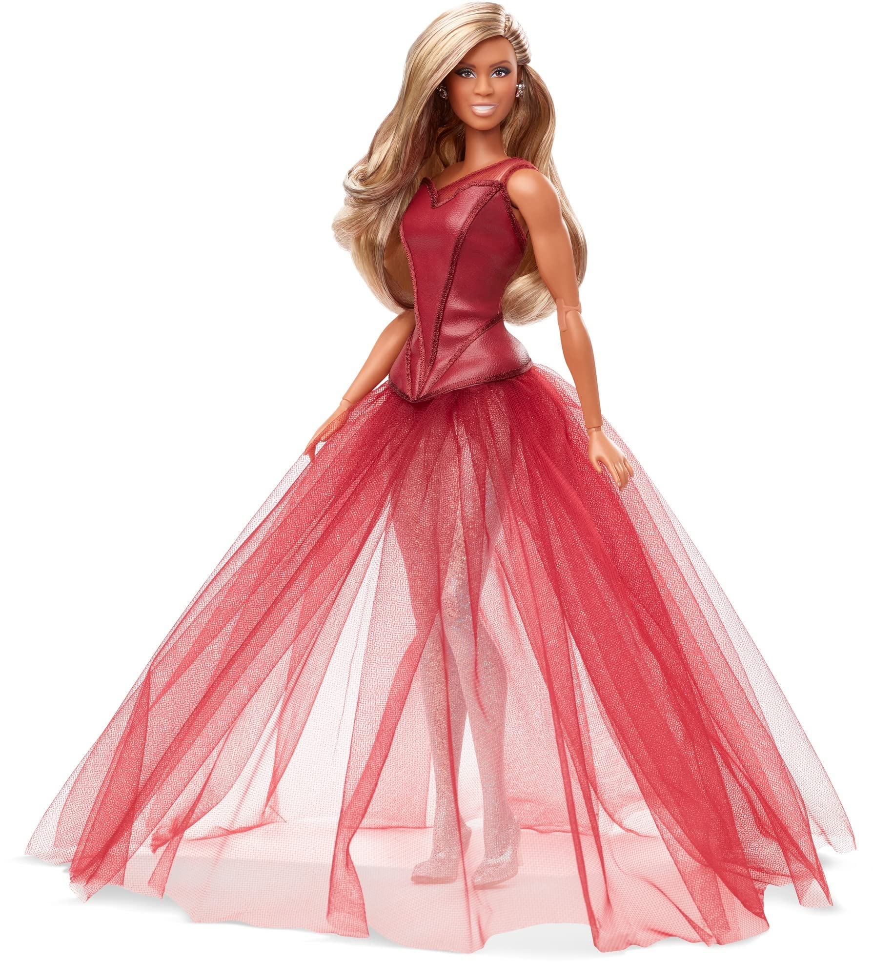 Foto 2 pulgar | Muñeca Barbie Tribute Collection Laverne Cox Con Traje Brillante - Venta Internacional.