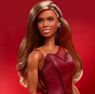 Foto 3 | Muñeca Barbie Tribute Collection Laverne Cox Con Traje Brillante - Venta Internacional.