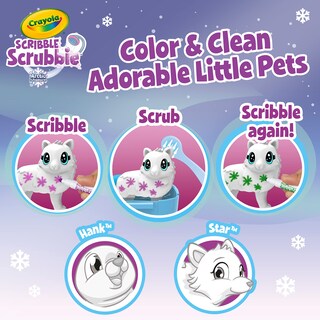 Foto 2 | Scribble Scrubbie Pets Arctic Igloo Con Funda Que Cambia De Color - Venta Internacional.