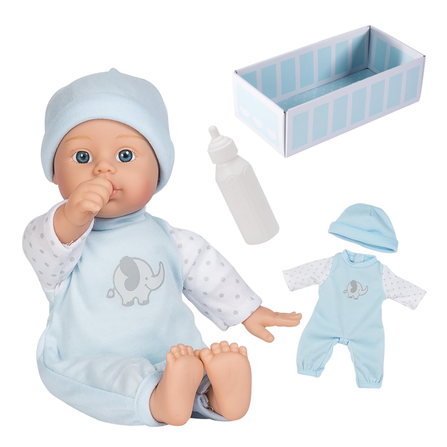 Foto 2 pulgar | Muñeca Adora Sweet Babies Collection Boy Peanut 28 Cm - Venta Internacional.