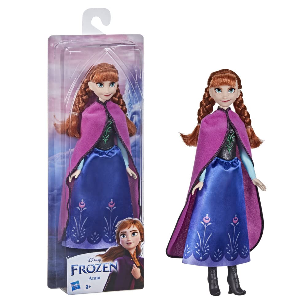 Foto 2 pulgar | Muñeca De Moda Disney Frozen Shimmer Anna Con Falda Y Zapatos - Venta Internacional.
