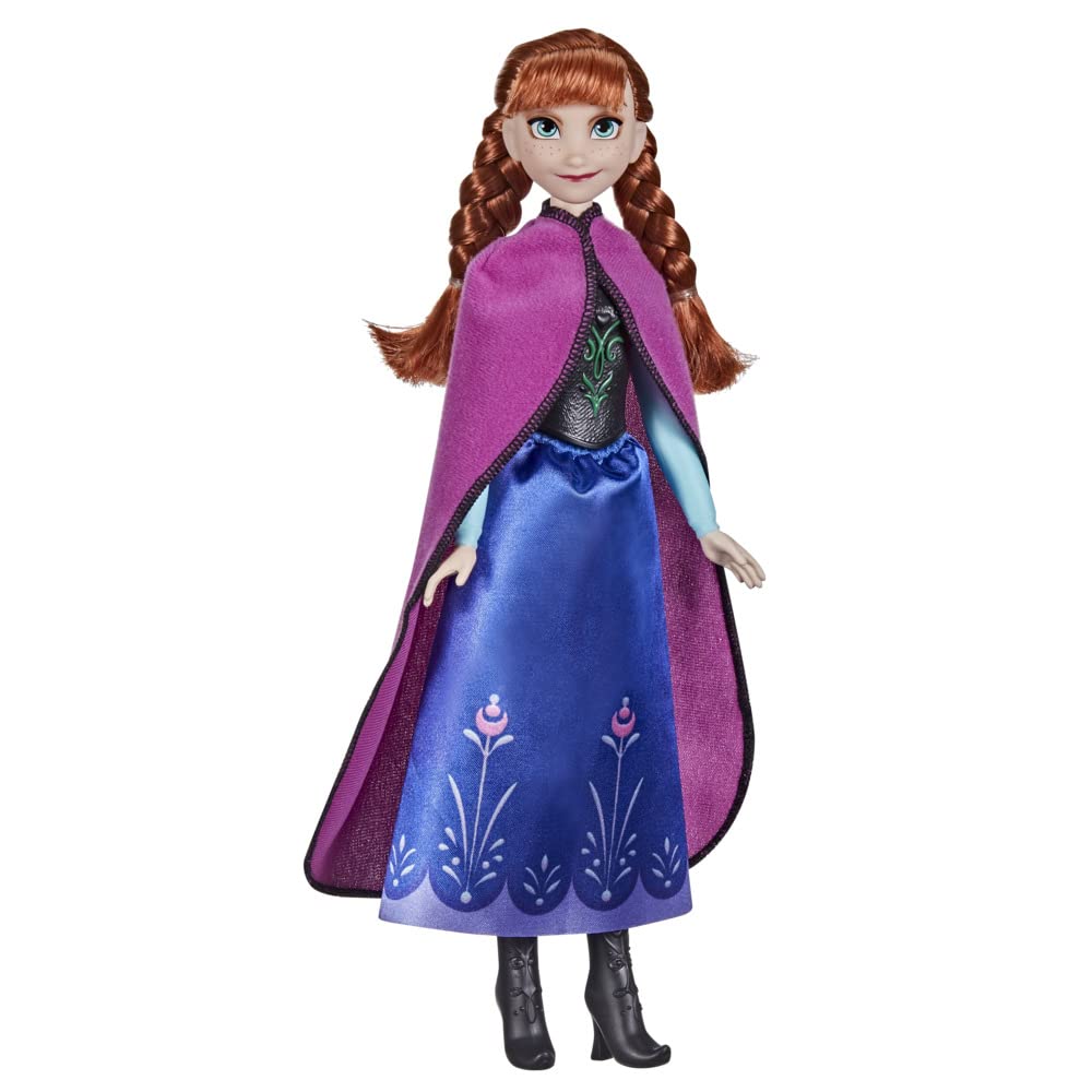 Foto 2 | Muñeca De Moda Disney Frozen Shimmer Anna Con Falda Y Zapatos - Venta Internacional.