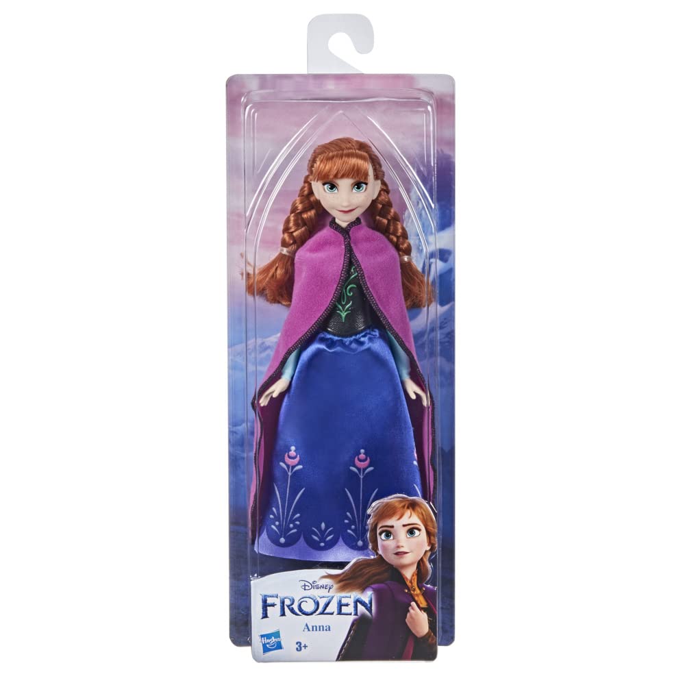 Foto 4 pulgar | Muñeca De Moda Disney Frozen Shimmer Anna Con Falda Y Zapatos - Venta Internacional.