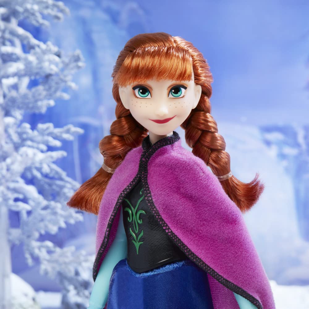 Foto 6 pulgar | Muñeca De Moda Disney Frozen Shimmer Anna Con Falda Y Zapatos - Venta Internacional.