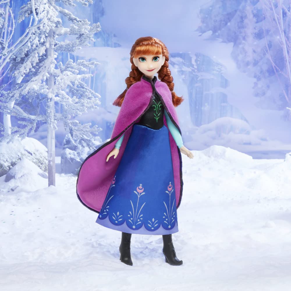 Foto 8 pulgar | Muñeca De Moda Disney Frozen Shimmer Anna Con Falda Y Zapatos - Venta Internacional.