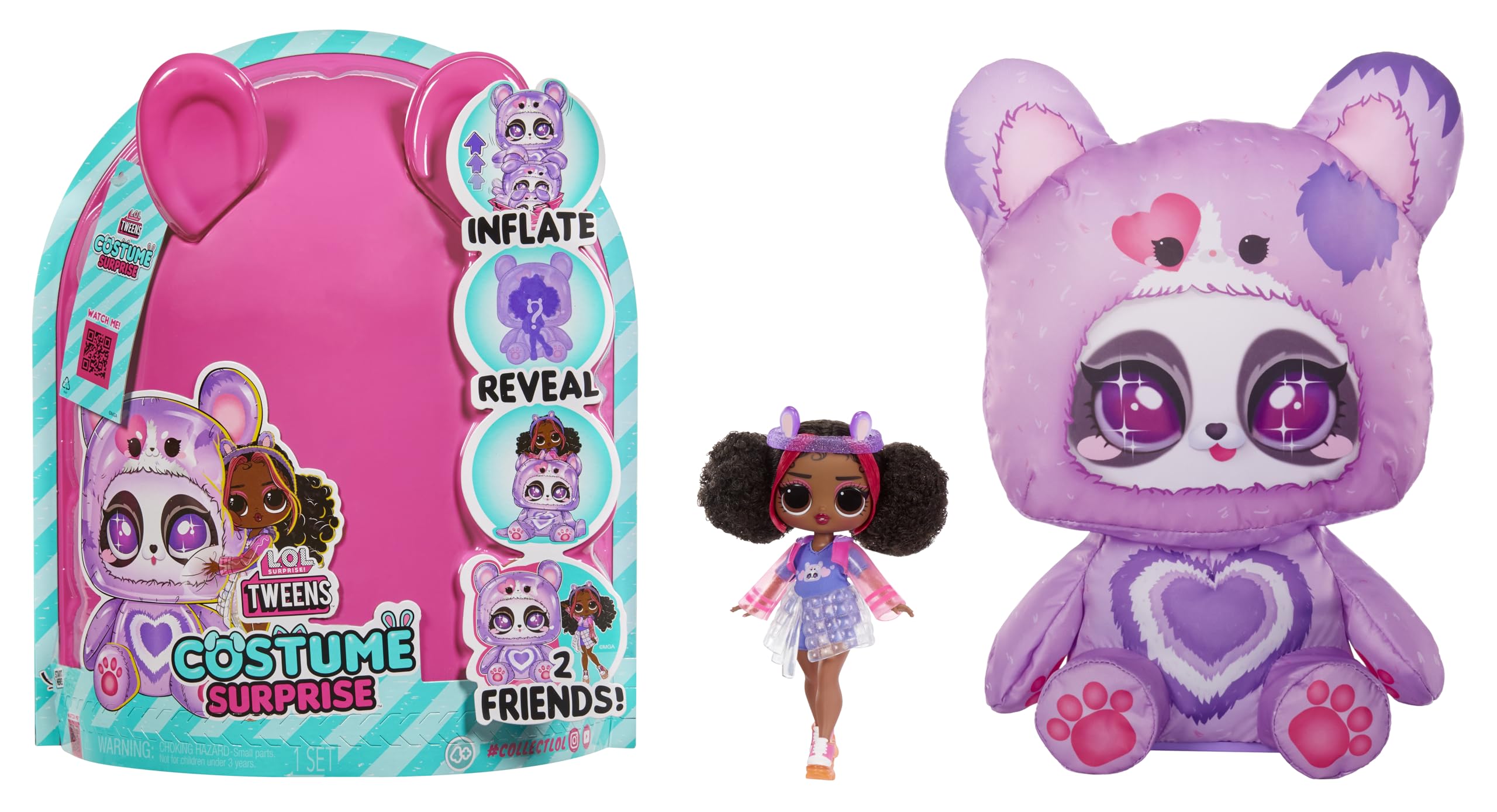 Muñeca Moderna L.o.l. Surprise Con Aros Para Adolescentes Con Panda - Venta Internacional.