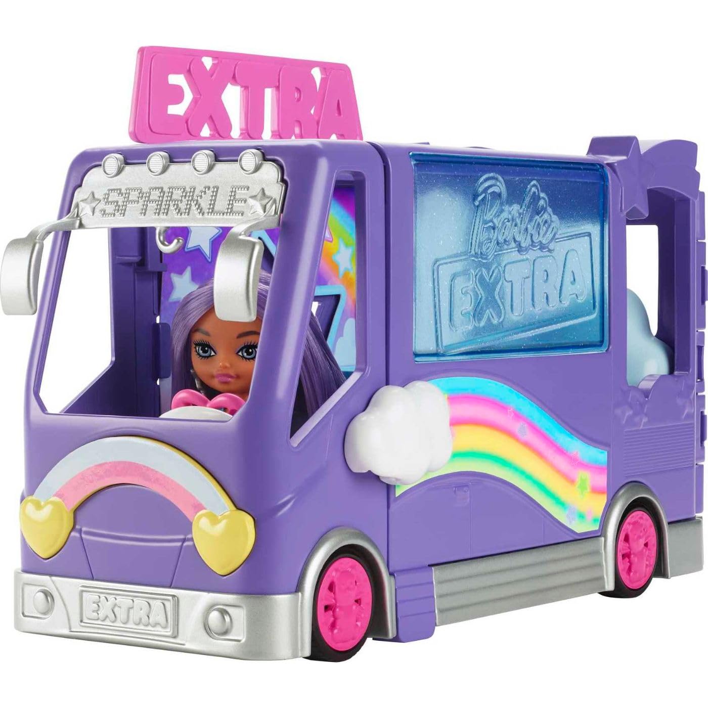 Foto 6 pulgar | Vehículo Playset Barbie Extra Mini Minis Para Muñecas Y Juguete Con Autobús Turístico - Venta Internacional.