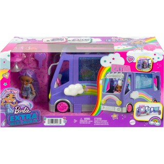 Foto 6 | Vehículo Playset Barbie Extra Mini Minis Para Muñecas Y Juguete Con Autobús Turístico - Venta Internacional.