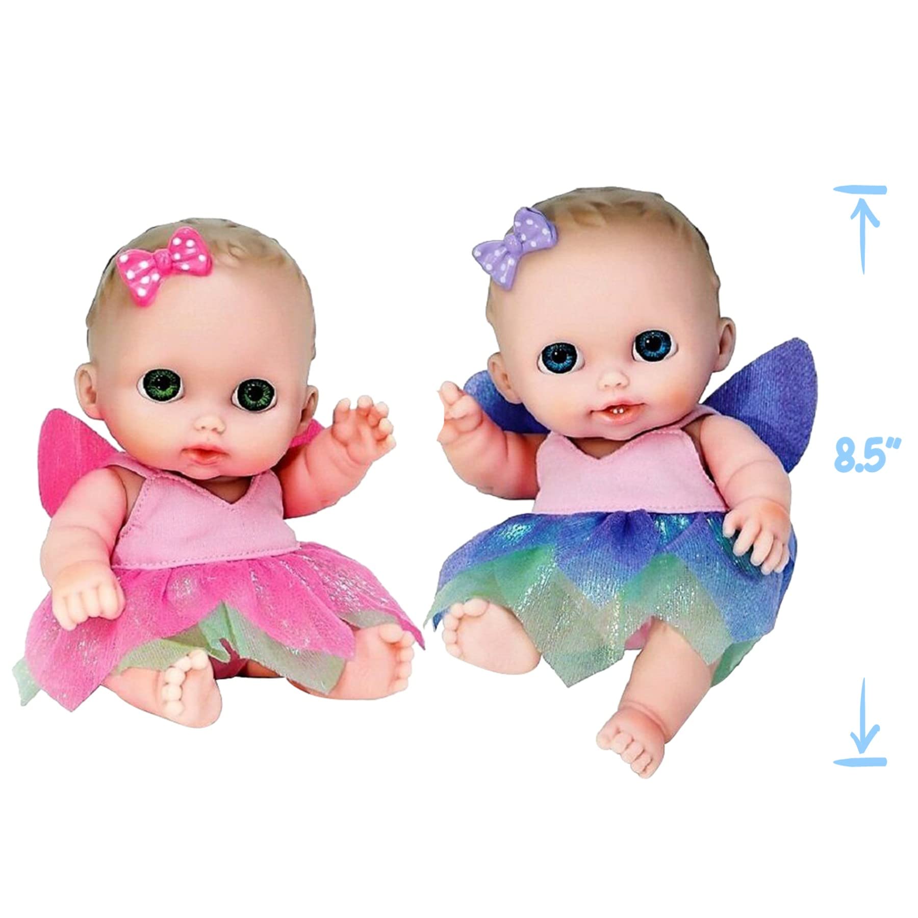 Foto 5 pulgar | Juego De Té Dolls Jc Toys Lil Cutesies Twin 8.5, Todo De Vinilo Con Diseño De Hadas - Venta Internacional.