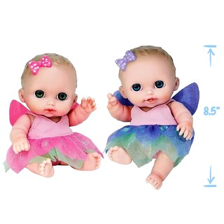 Foto 4 | Juego De Té Dolls Jc Toys Lil Cutesies Twin 8.5, Todo De Vinilo Con Diseño De Hadas - Venta Internacional.