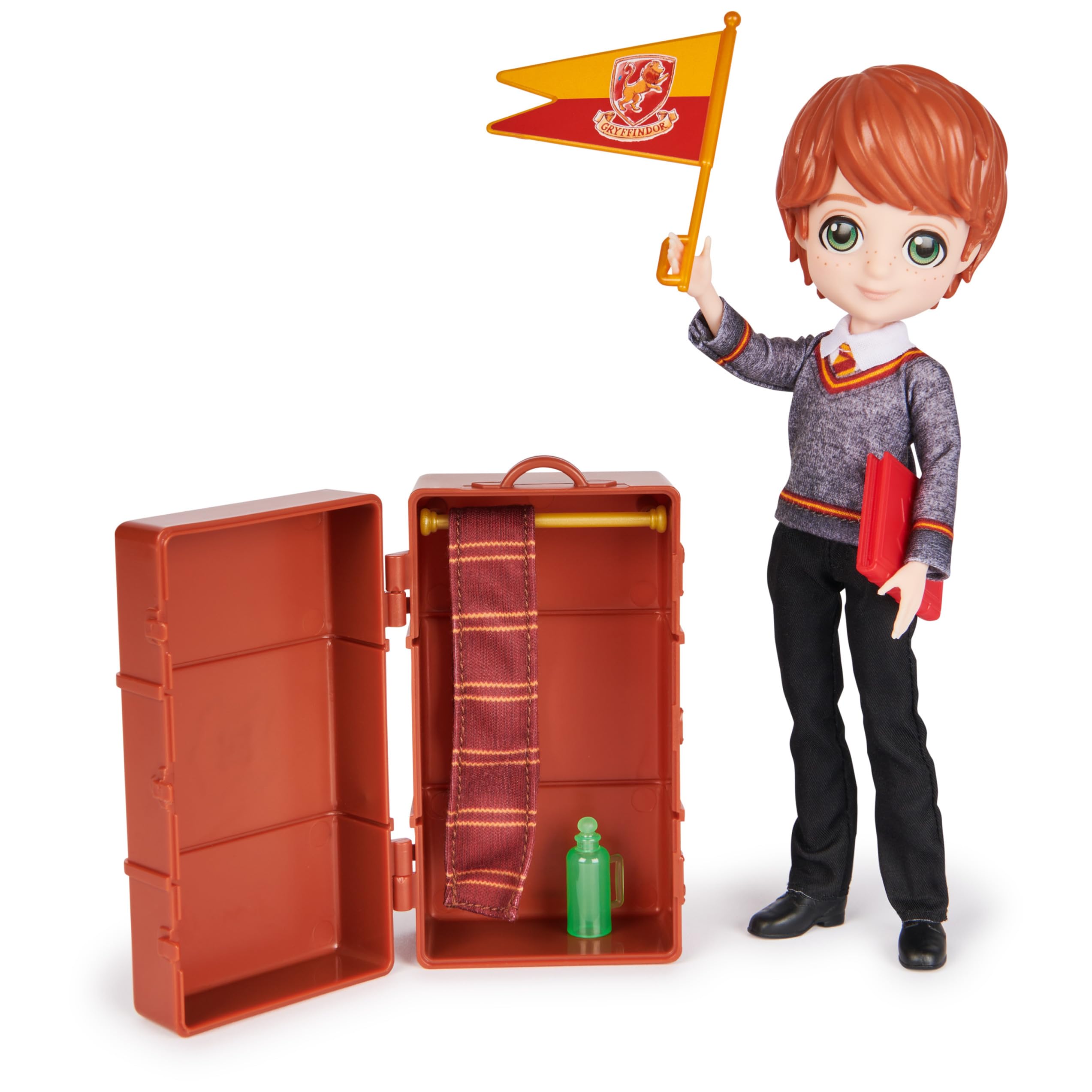 Foto 6 pulgar | Muñeca Wizarding World Harry Potter Ron Weasley De 20 Cm Con Accesorios - Venta Internacional.