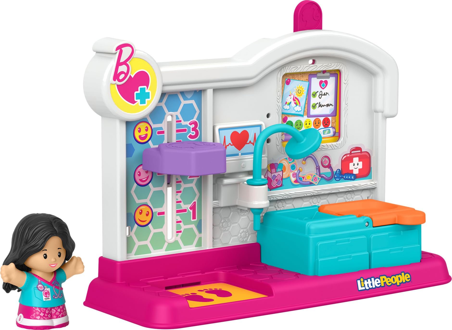 Foto 2 pulgar | Playset Fisher-price Little People Barbie Doctor De 18 Meses O Más - Venta Internacional.