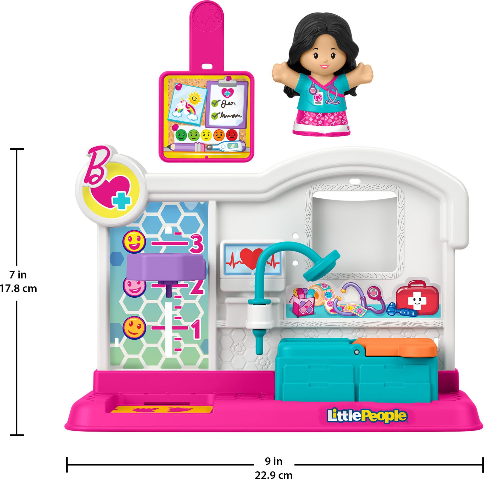 Foto 6 pulgar | Playset Fisher-price Little People Barbie Doctor De 18 Meses O Más - Venta Internacional.
