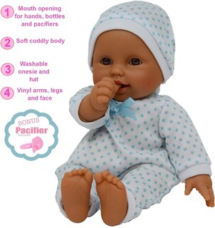 Foto 2 | Baby Doll The New York Doll Collection, 28 Cm, Cuerpo Suave - Venta Internacional.