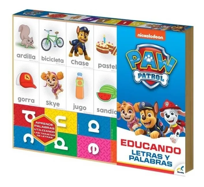 Foto 2 pulgar | Juego Preescolar Letras y Palabras Paw Patrol