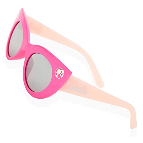 Venta Internacional- Gafas De Sol De Ojo De Gato De Barbie Girl Y Set De Caja Dura Manejada (rosa)