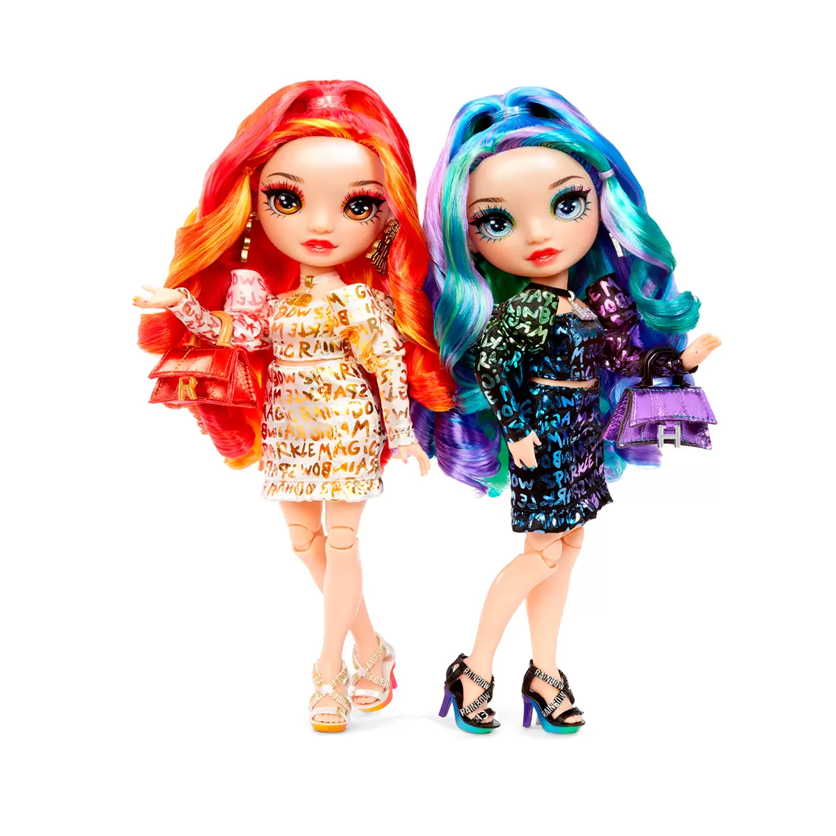 Set Muñecas Rainbow High Dolls Laurel Y Holly