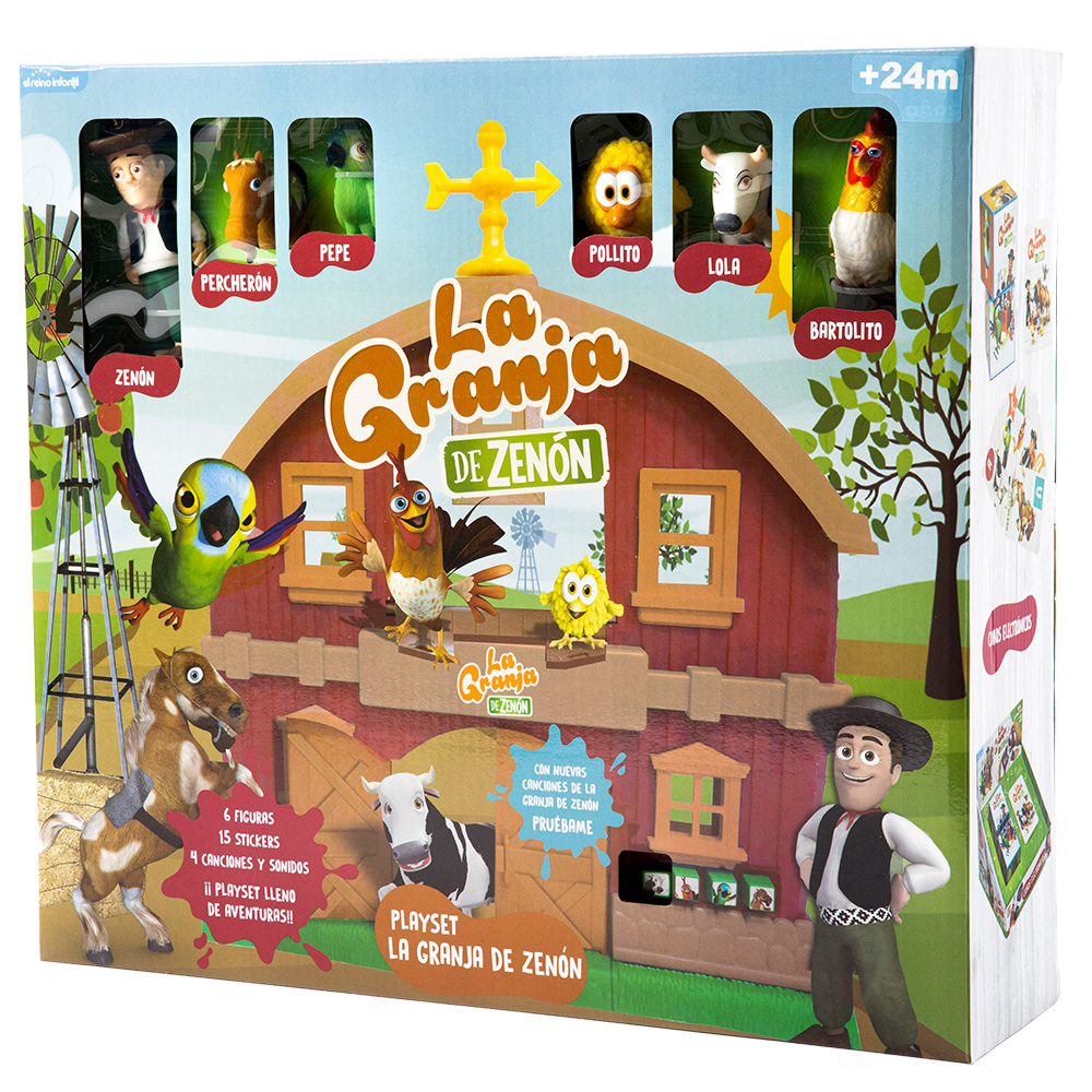 Playset de La Granja de Zenon con Sonido