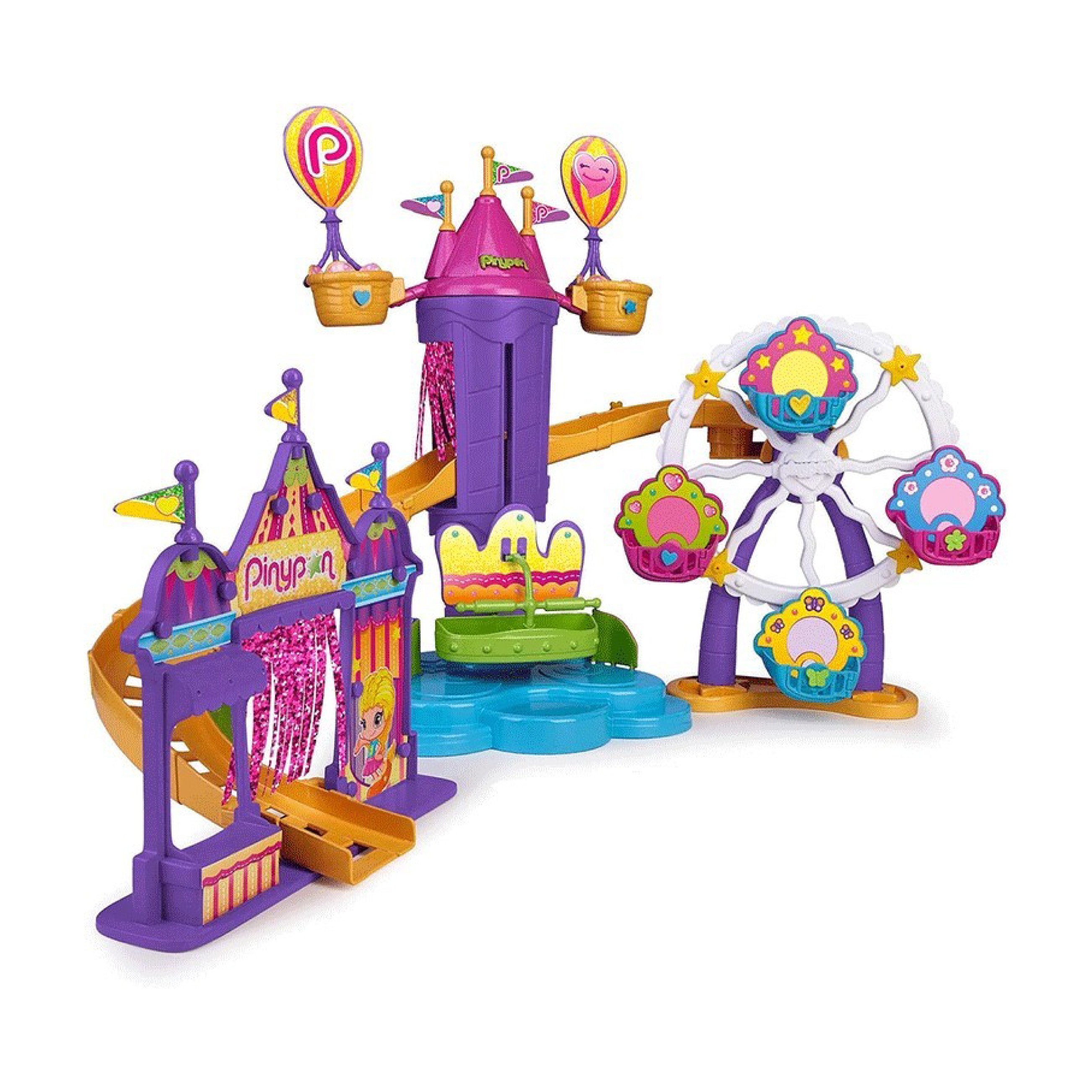 Parque de Atracciones Pinypon Multicolor Incluye 1 Figura Coppel