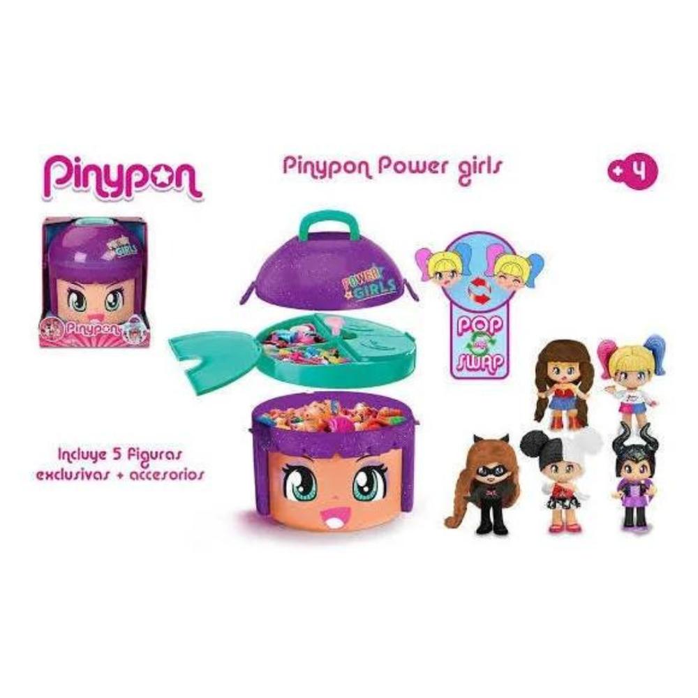 Foto 3 pulgar | Set de Muñecas Pinypon Power Girls