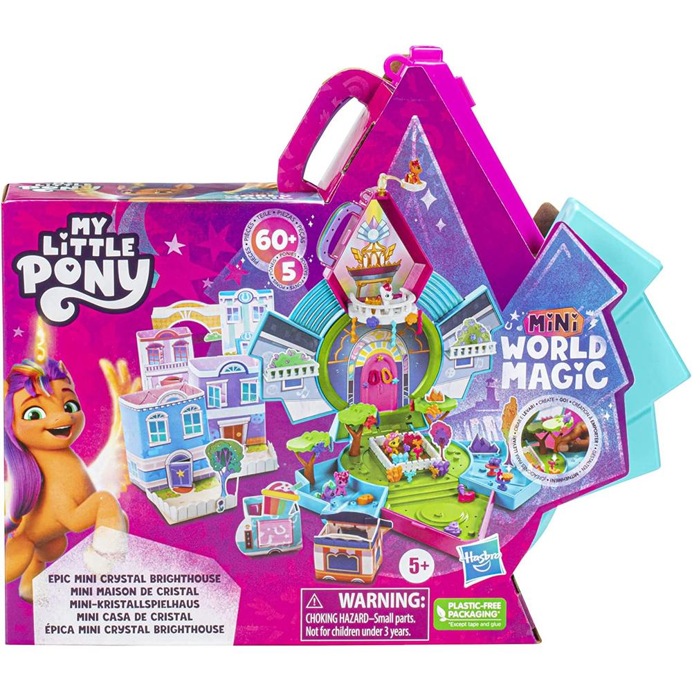 Foto 2 pulgar | Set Mini Casa de Cristal My Little Pony