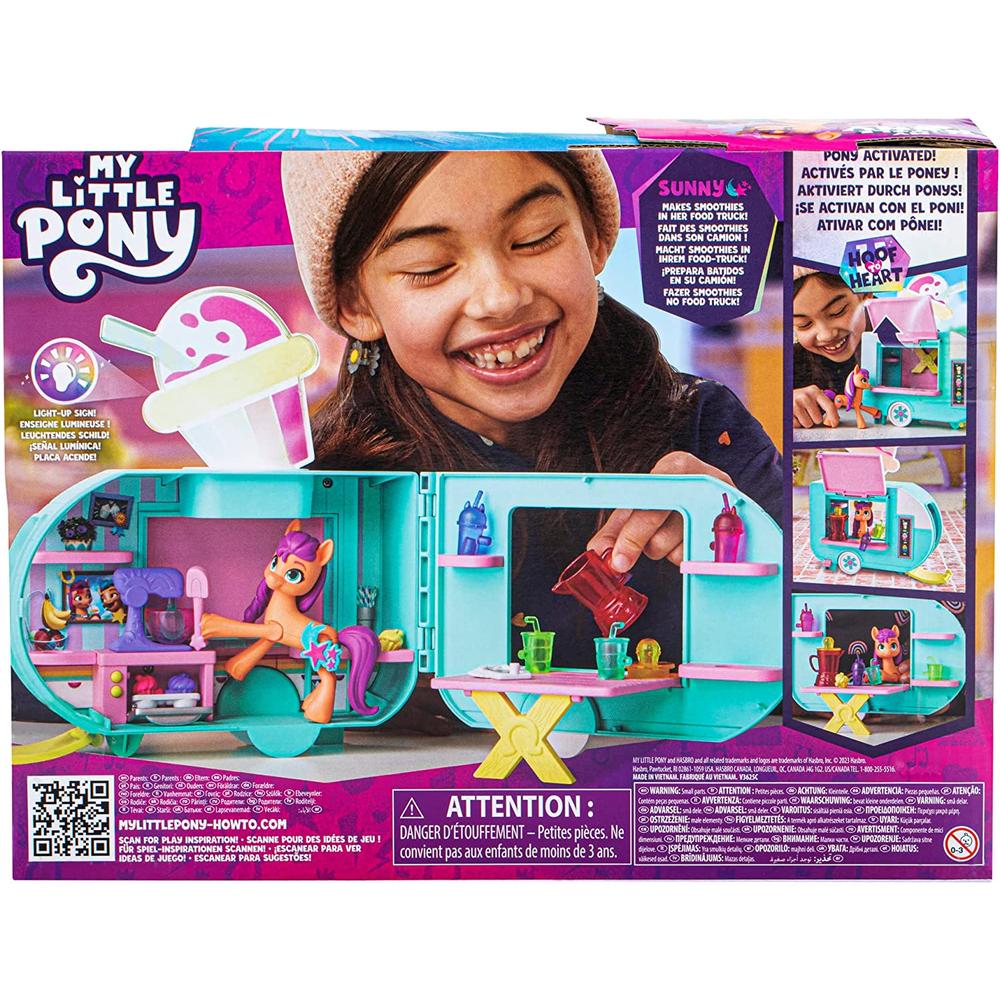 Foto 7 pulgar | My Little Pony: Set Sunny Starscout Camión de Batidos