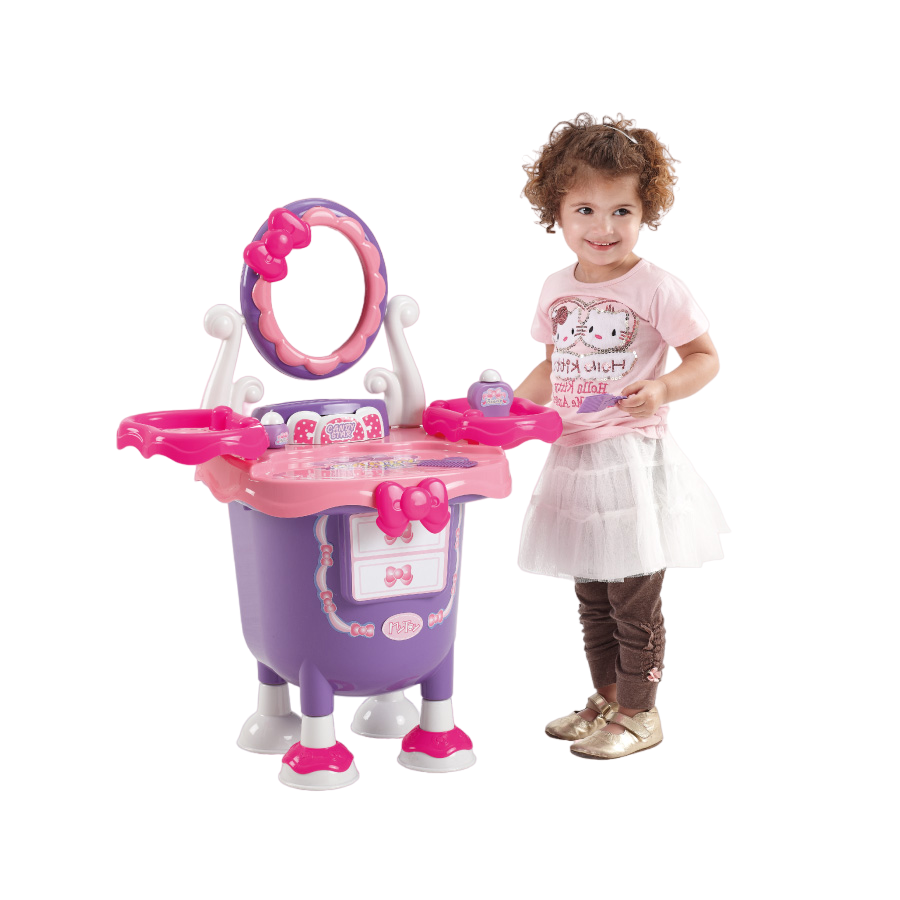 Foto 4 pulgar | Tocador Infantil Mytoy Candy Star Rosa