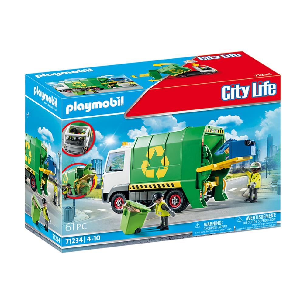 Playmobil City Life: Camion De Reciclaje 71234