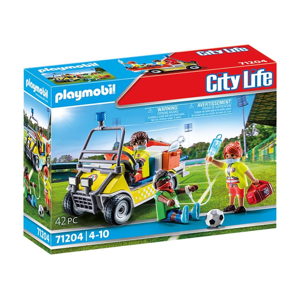 Playmobil City Life: Coche de Rescate 71204 $749