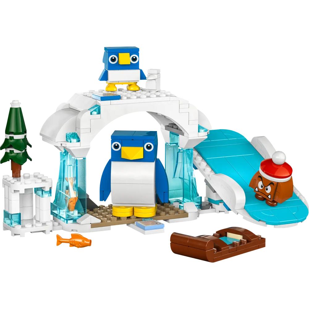 Foto 1 | Lego Super Mario Set De Expansion: Aventura En La Nieve De La Familia Pingui 71430
