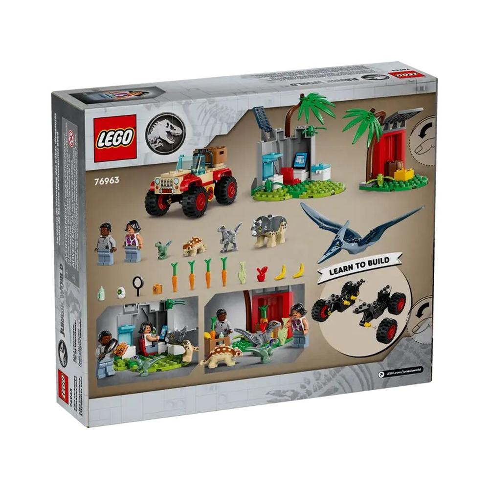 Foto 4 pulgar | Lego Jurassic World Centro De Rescate De Dinosaurios Bebe 76963