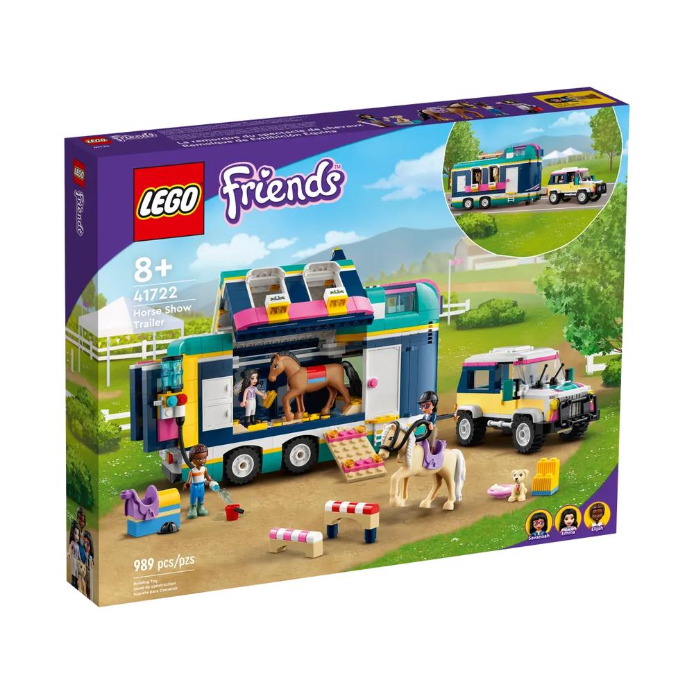 Foto 1 | Lego Friends Remolque De Exhibicion Equina 41722