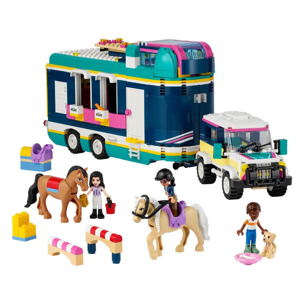 Foto 3 pulgar | Lego Friends Remolque De Exhibicion Equina 41722