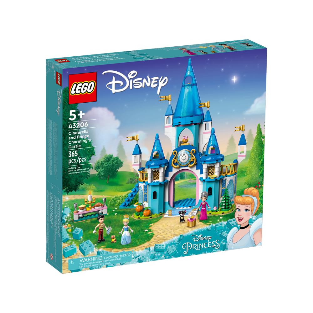 Foto 1 | Lego Disney Princess Castillo De Cenicienta Y El Principe 43206