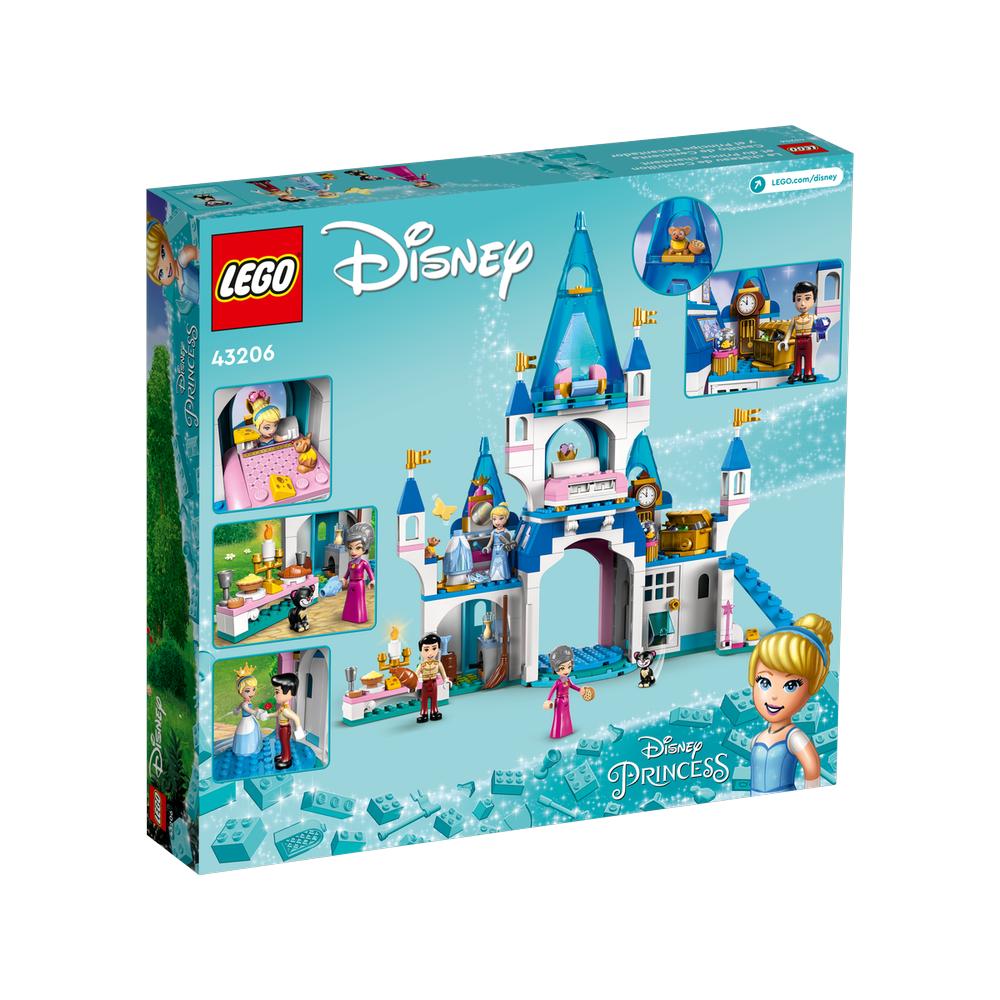 Foto 4 pulgar | Lego Disney Princess Castillo De Cenicienta Y El Principe 43206