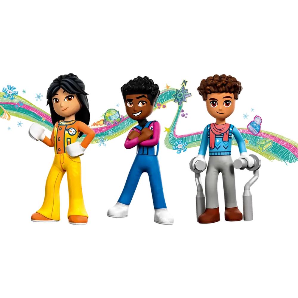 Foto 4 | Lego Friends Pista De Esqui Y Cafeteria 41756