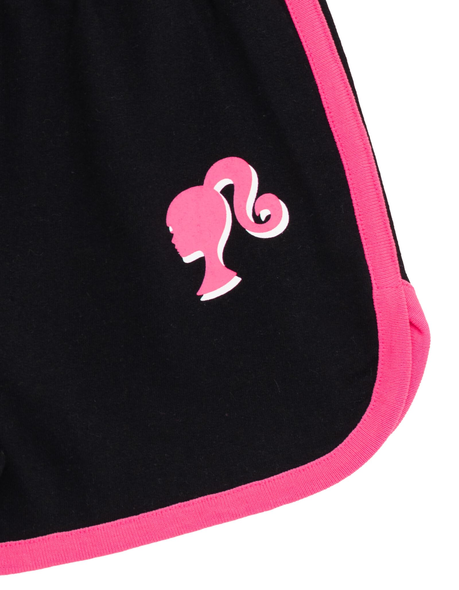 Foto 6 pulgar | Camiseta Barbie Para Niñas Pequeñas Y Pantalones Cortos Dolp - Venta Internacional.