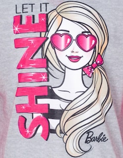 Foto 7 | Barbie Little Girls Pajama Shirt And Pants Sleep Set Gray/ - Venta Internacional.