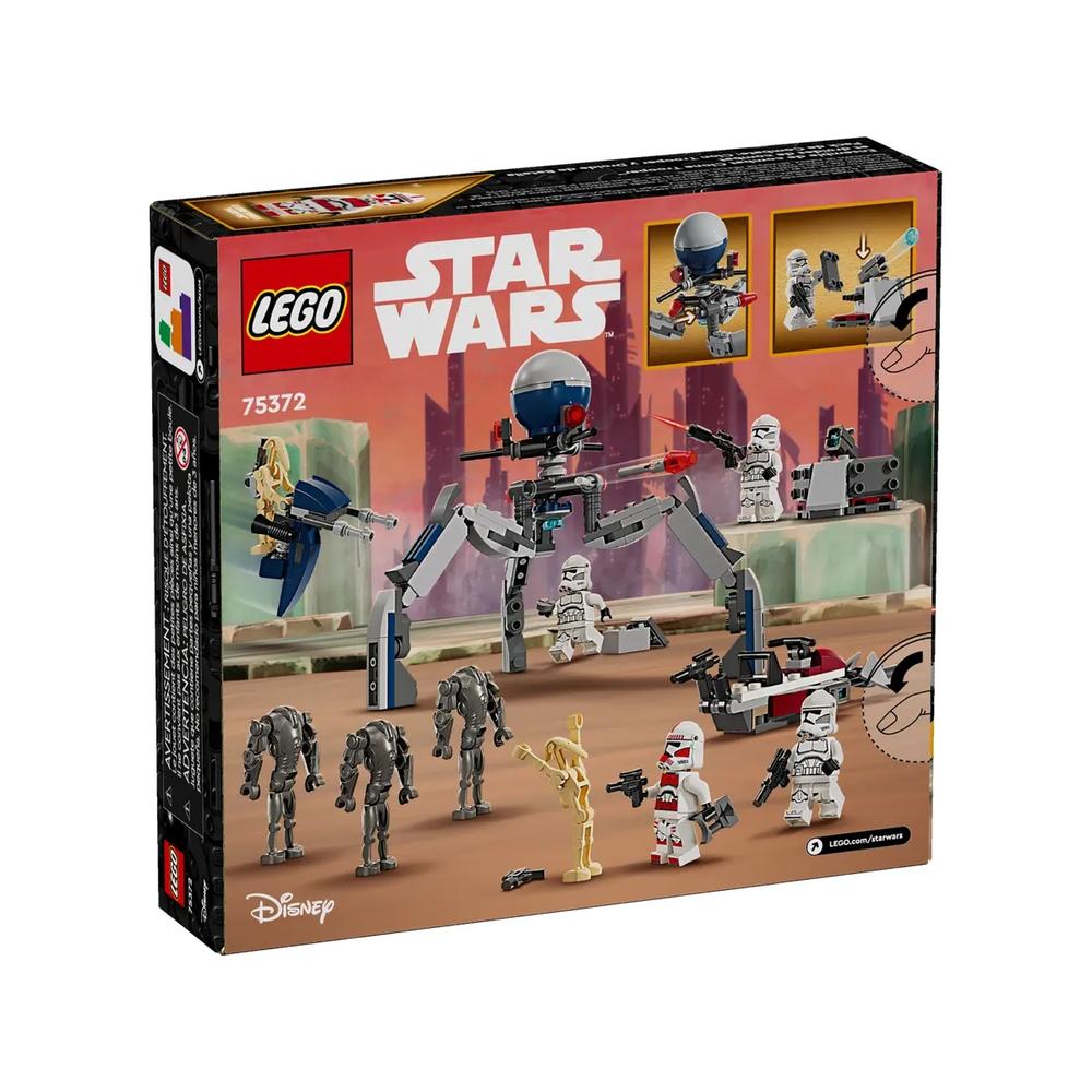 Foto 2 pulgar | Lego Star Wars Pack De Combate: Soldado Clon Y Droide De Combate 75372