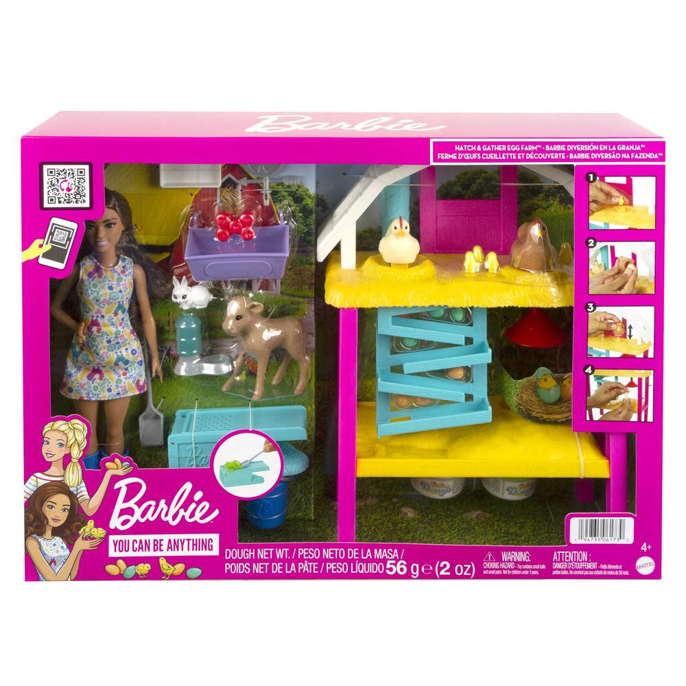 Barbie: Set De Juego Diversion En La Granja