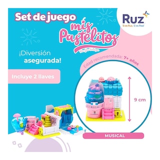 Foto 3 | Set De Juego Ruz Mis Pastelitos (cool Café)
