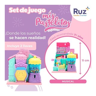 Foto 3 | Set De Juego Ruz Mis Pastelitos (sweet Candy House)